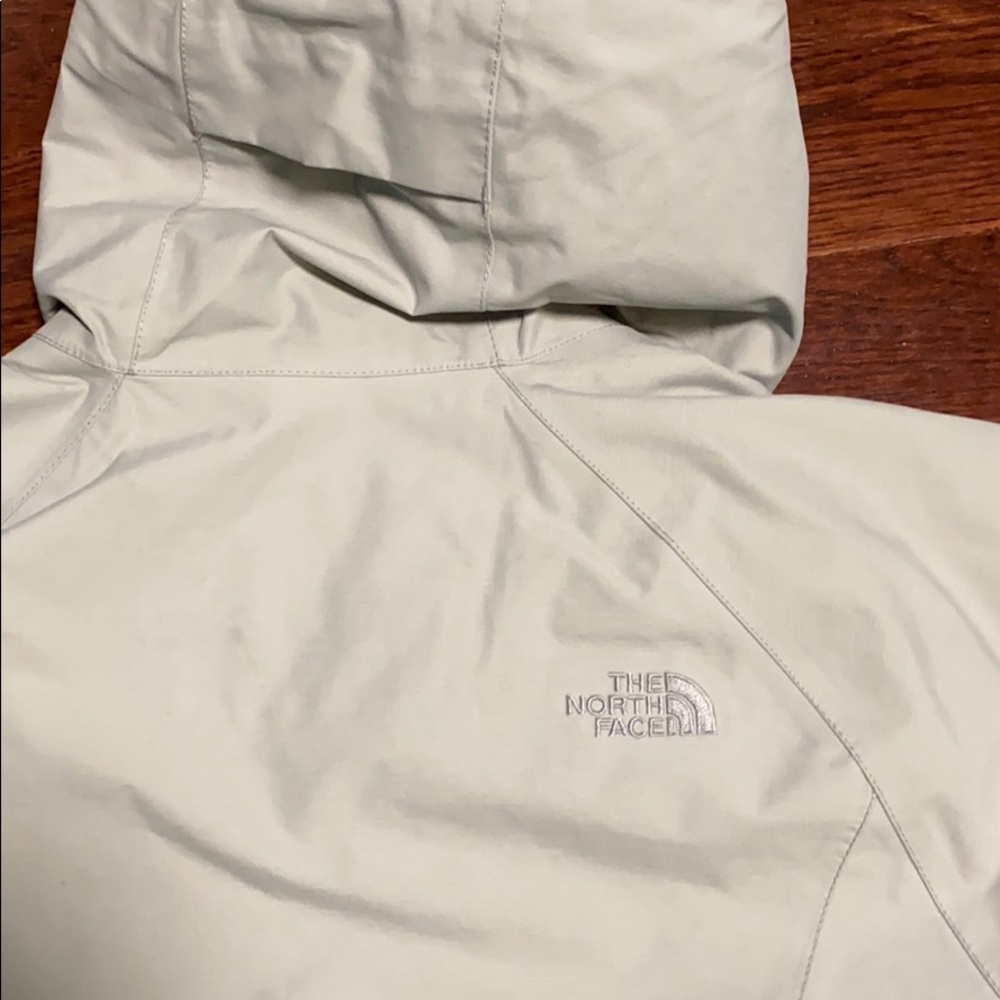 Northface Light Grey Rain Jacket - image 6